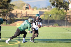 Redshirt freshman Tanner Trosin is one of at least four players vying for the starting quarterback job. By Owen Main