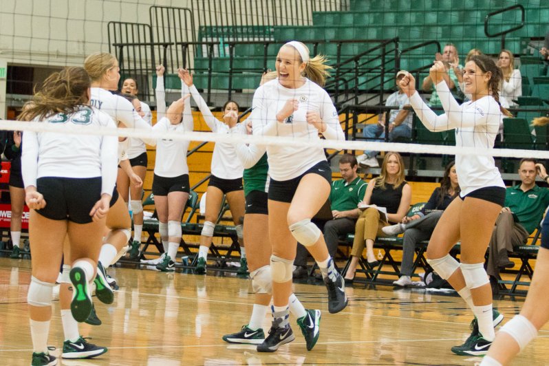 Cal Poly Volleyball kicksoff conference play with a bang Fansmanship